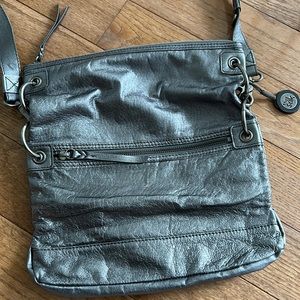 The Sak metallic adjustable crossbody bag